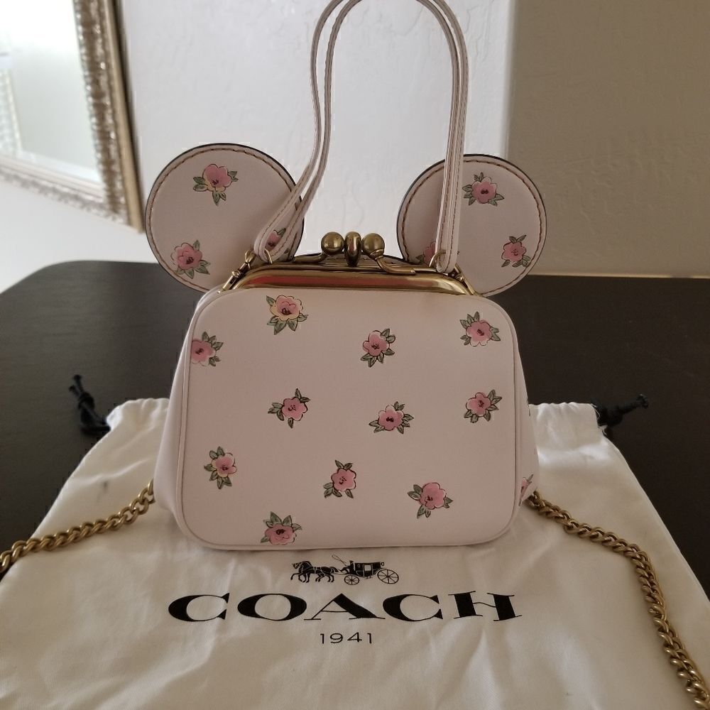 NWOT Coach Disney Micky Handbag - Picture 4 of 9